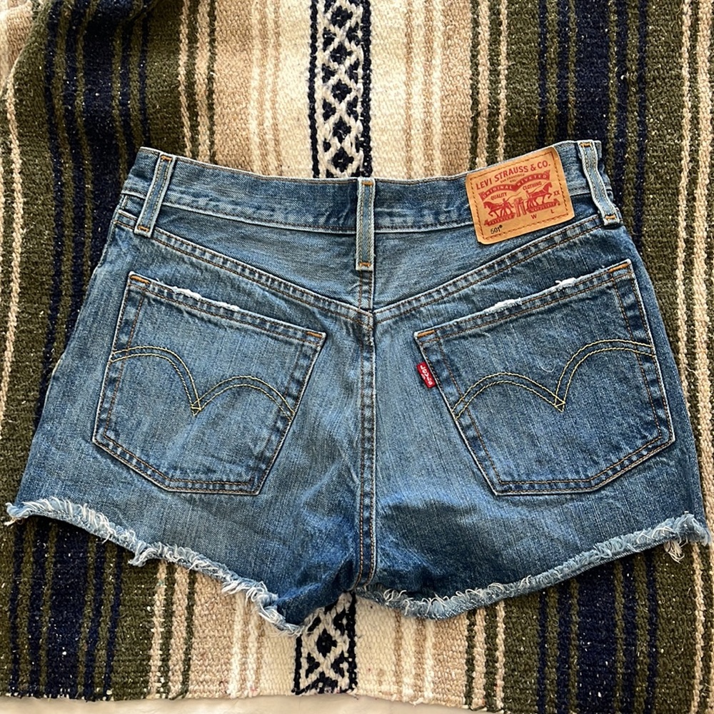 Levi’s 501 denim cutoff shorts